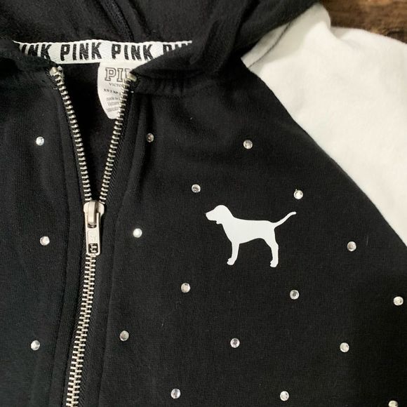 VS PINK PUP RHINESTONE BLING OUTFIT SET S - Picture 13 of 16